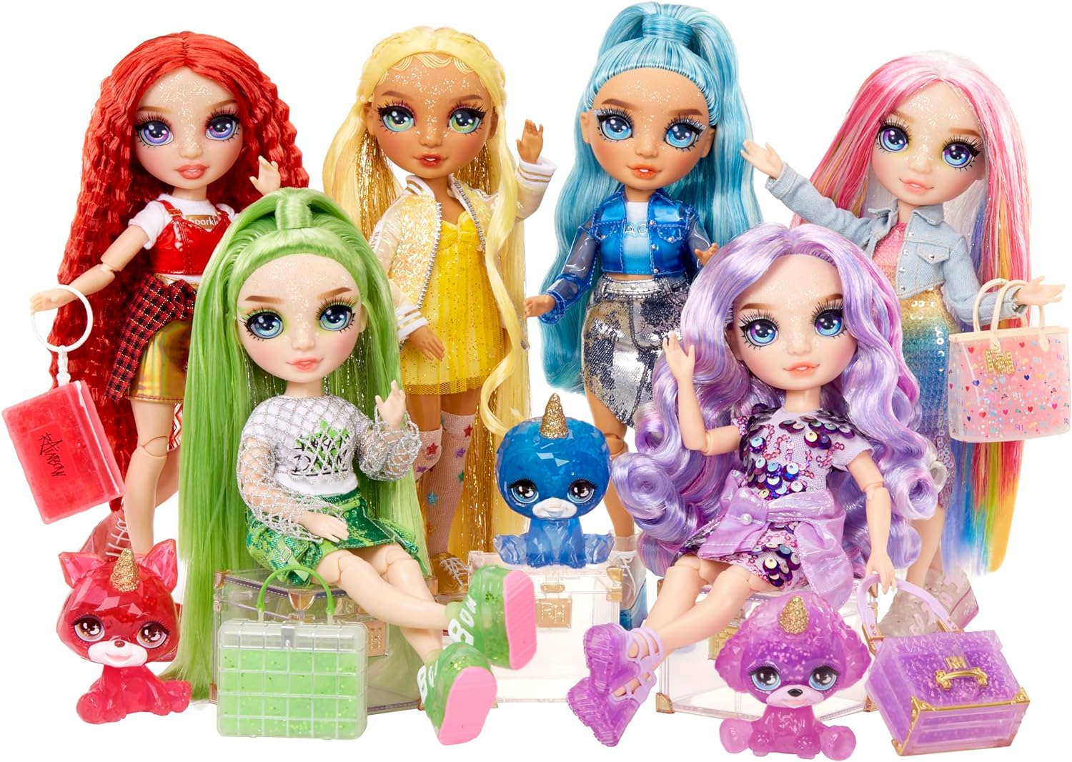 Лялька Rainbow High Sunny Yellow with Slime Санні Медісон зі слаймом (503231) - Зображення 7
