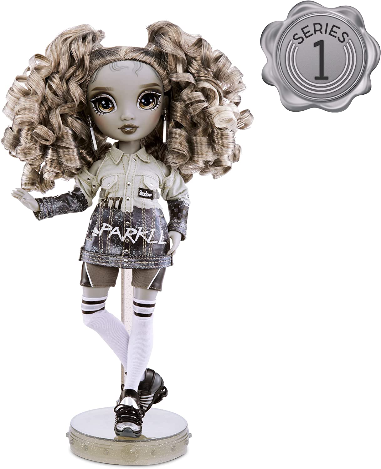 Кукла Рейнбоу Хай Николь Стил Rainbow High Shadow Series 1 Nicole Steel (583585EUC) - Зображення 5