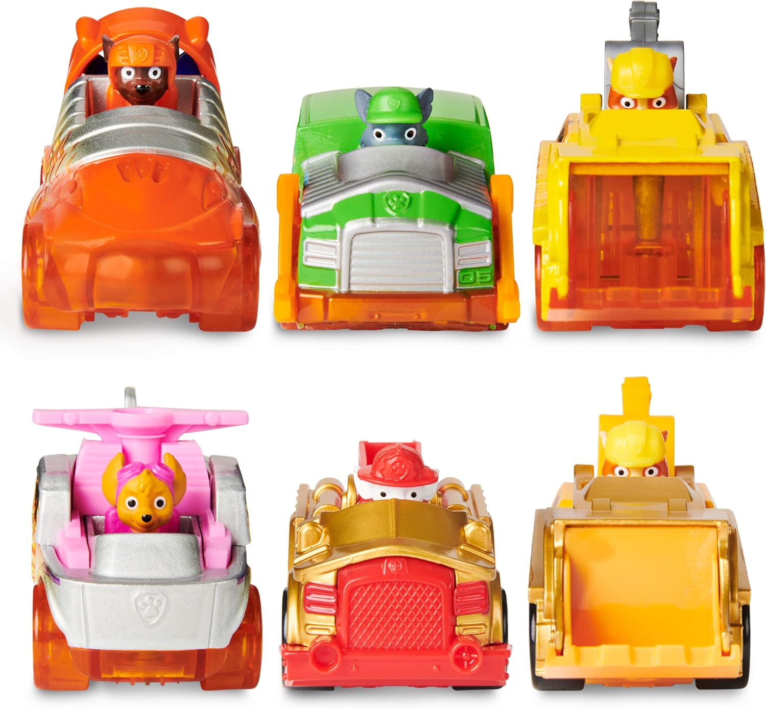 Набор Щенячий патруль Тру Метал Paw Patrol True Metal Spark Gift Pack of 6 (6059232) - Зображення 3