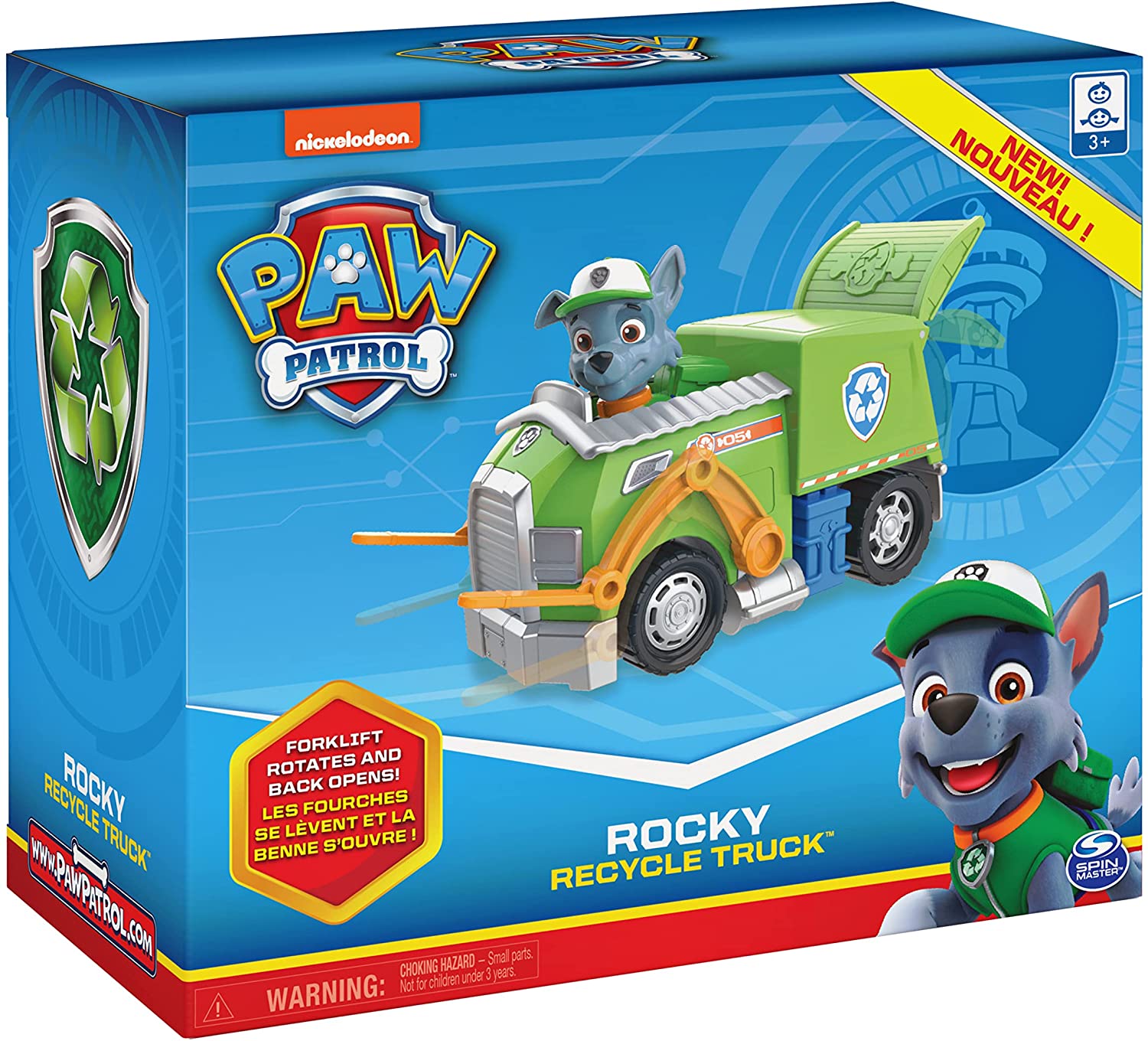 Щенячий патруль Рокки и мусоровоз Paw Patrol Rocky’s Recycle Truck Vehicle (6054969) 1 Щенячий патруль Рокки и мусоровоз Paw Patrol Rocky’s Recycle Truck Vehicle (6054969)