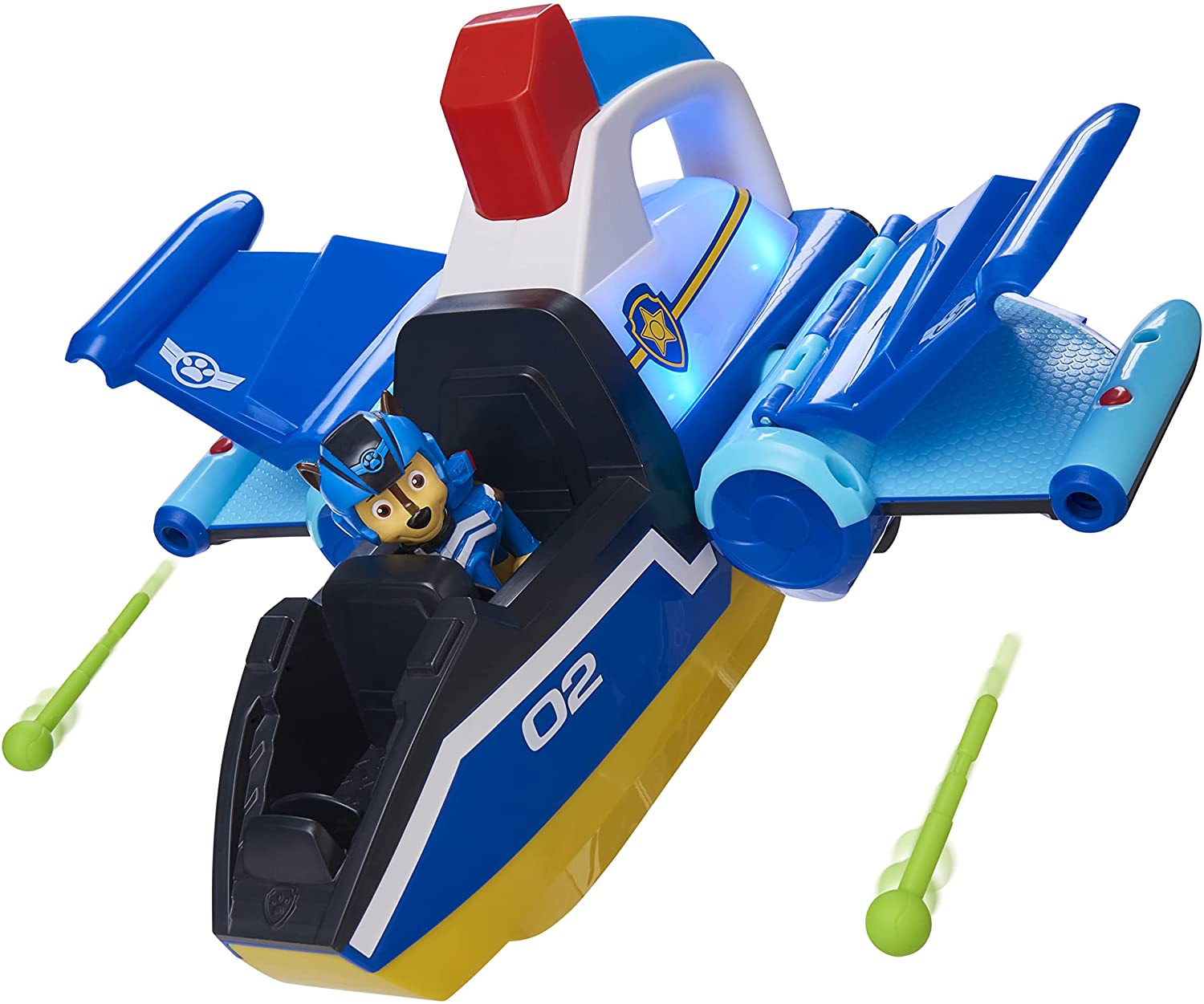 Ігровий набір Paw Patrol Jet to the Rescue Deluxe Transforming Chase Щенячий патруль рятувальний літак Чейза (6059439) - Зображення 4