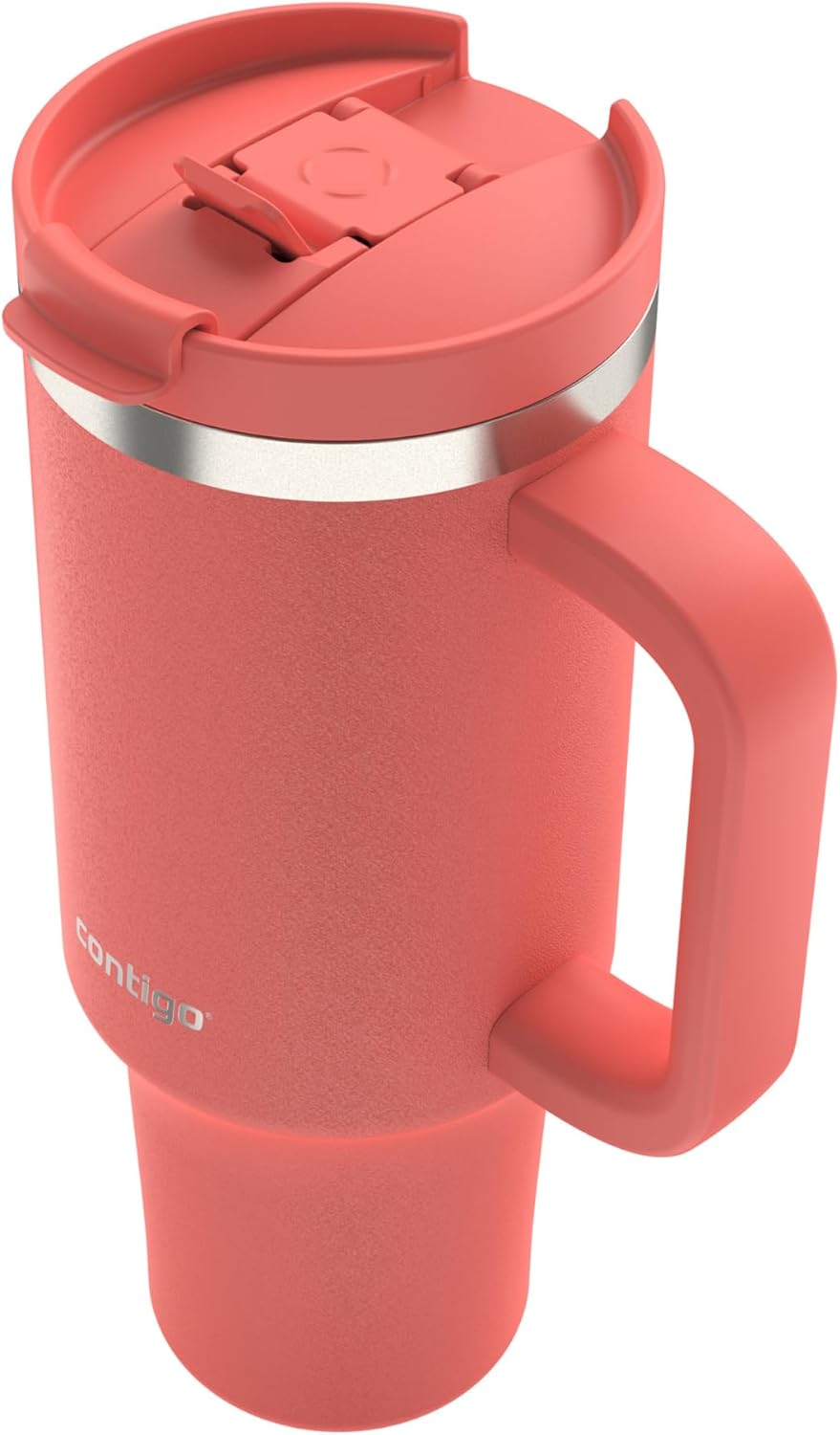 Термочашка з трубочкою Contigo Streeterville Tumbler Stainless Steel 1.18 л (40oz), Coral - Зображення 2