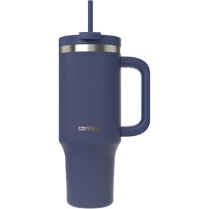 Термочашка із соломинкою Contigo Streeterville Tumbler Stainless Steel 1.18 л (40oz), Indigo