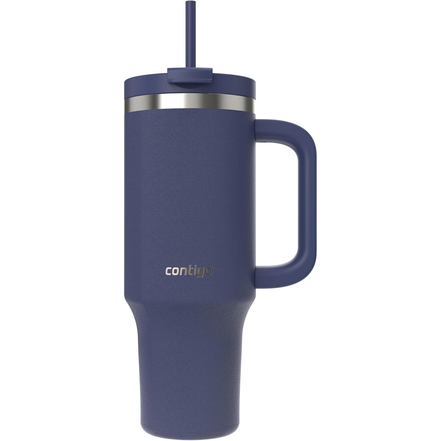 Термочашка із соломинкою Contigo Streeterville Tumbler Stainless Steel 1.18 л (40oz), Indigo