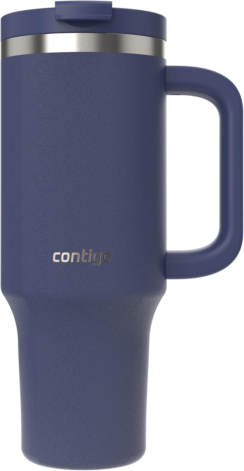 Термочашка із соломинкою Contigo Streeterville Tumbler Stainless Steel 1.18 л (40oz), Indigo - Зображення 3