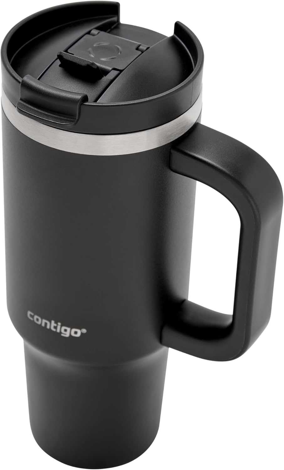 Термочашка із соломинкою Contigo Streeterville Tumbler Stainless Steel 0.887 л (30 oz), Licorice - Зображення 2