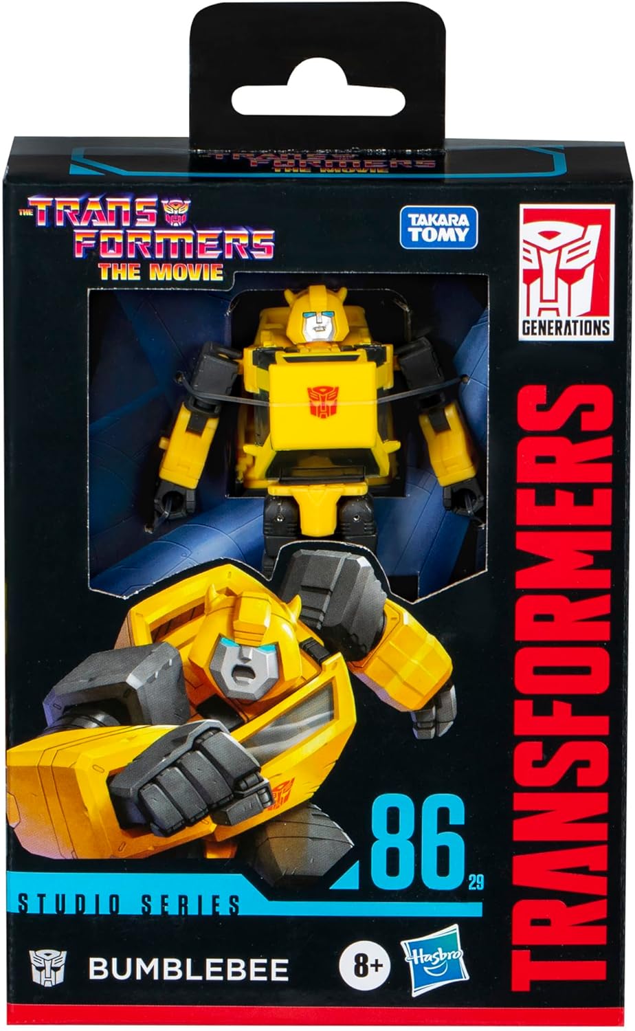 Трансформер Transformers Toys Studio Series Deluxe The Movie 86-29 Bumblebee Hasbro Бамблбі (G0220) - Зображення 2