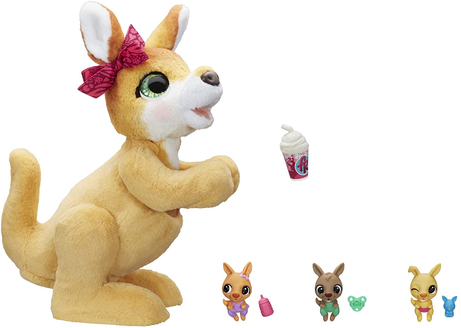 Интерактивная игрушка FurReal Friends Mama Josie The Kangaroo Кенгуру мама Джози и ее кенгурята (E6724) 1 Интерактивная игрушка FurReal Friends Mama Josie The Kangaroo Кенгуру мама Джози и ее кенгурята (E6724)