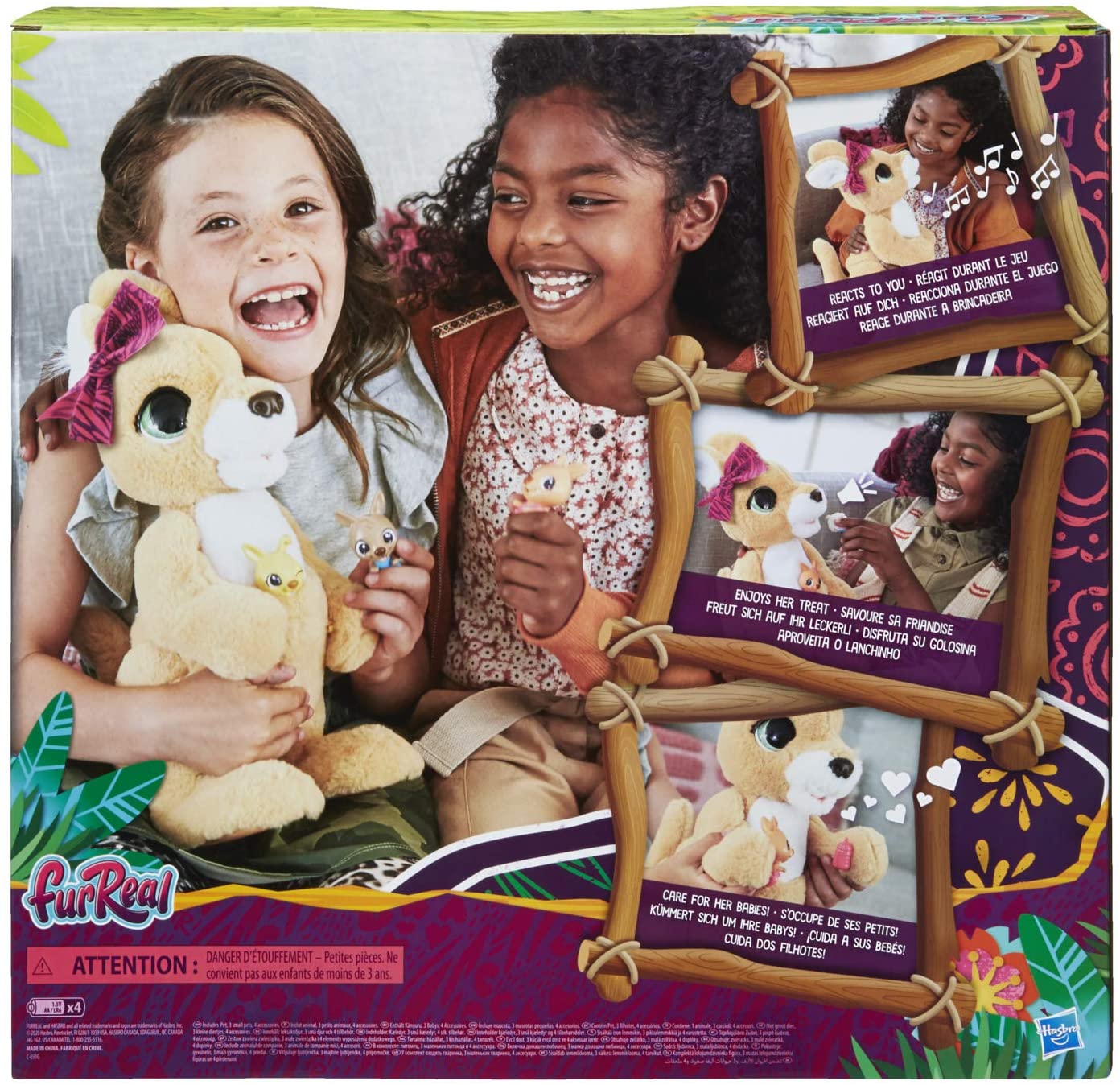 Интерактивная игрушка FurReal Friends Mama Josie The Kangaroo Кенгуру мама Джози и ее кенгурята (E6724) 3 Интерактивная игрушка FurReal Friends Mama Josie The Kangaroo Кенгуру мама Джози и ее кенгурята (E6724) - Зображення 3