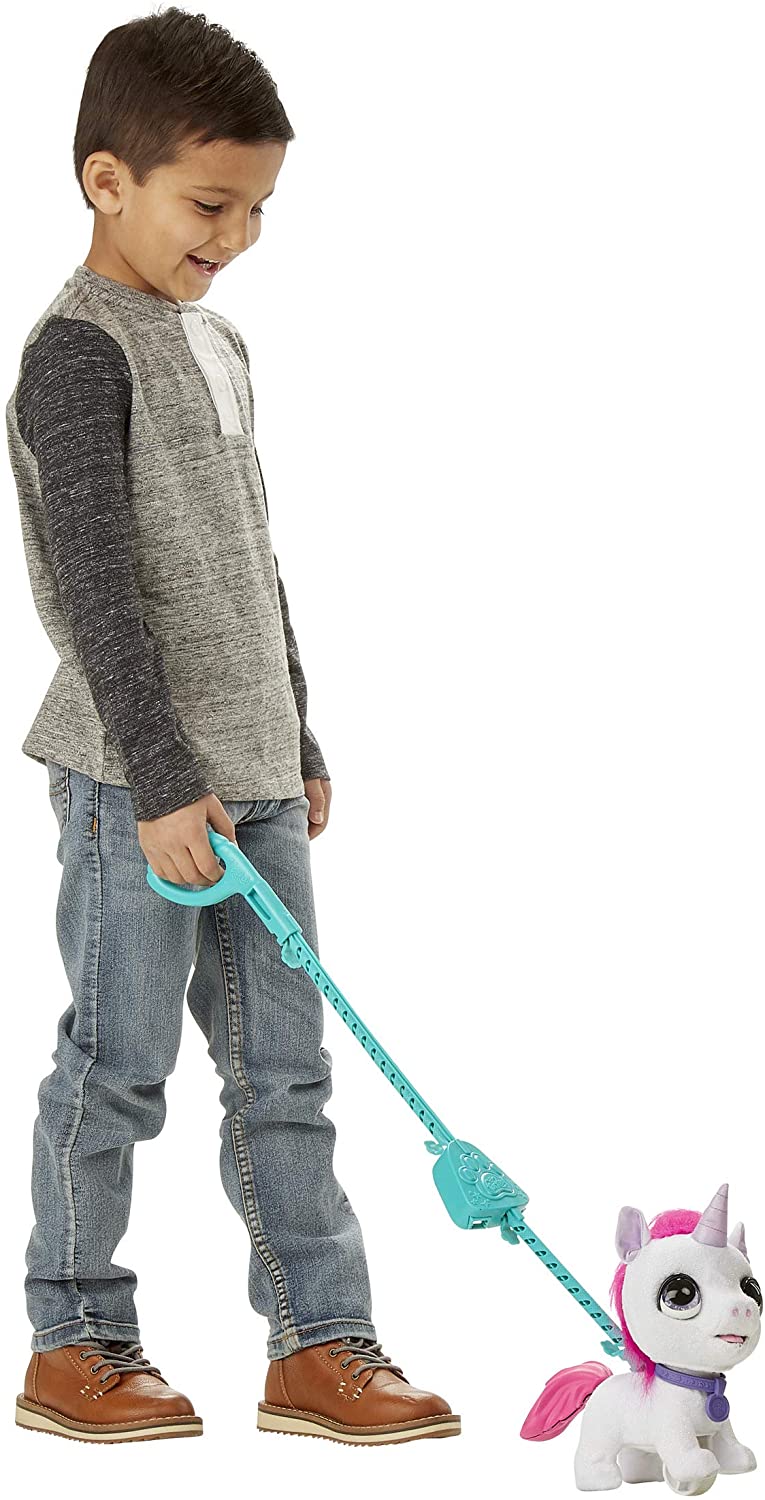 Интерактивный единорог на поводке FurReal Friends Walkalots Big Wags Unicorn Hasbro (E8727) - Зображення 5
