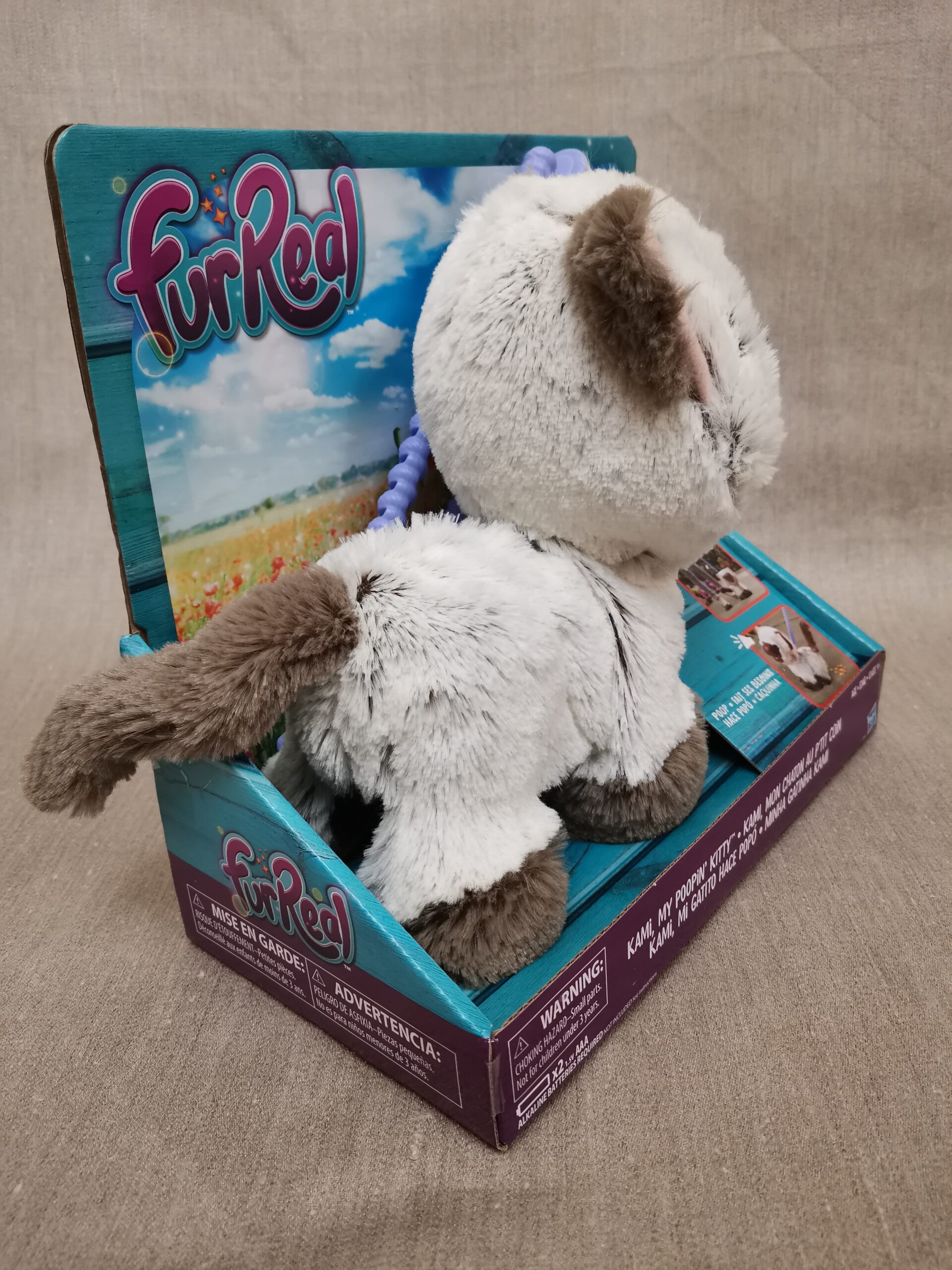 Интерактивный котенок кот Ками FurReal Friends Kami My Poopin Kitty Hasbro (C1156) 11 Интерактивный котенок кот Ками FurReal Friends Kami My Poopin Kitty Hasbro (C1156) - Зображення 11