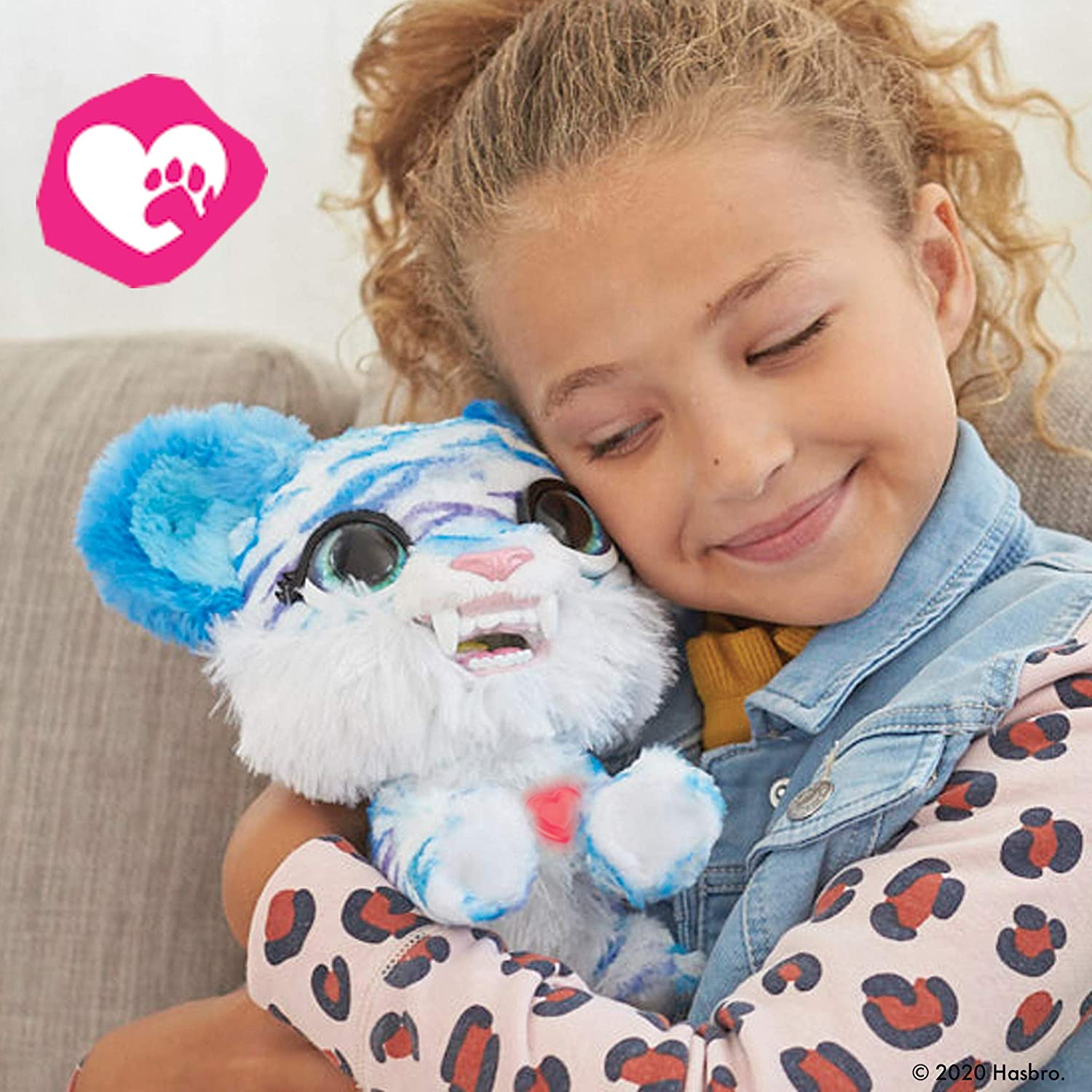 Интерактивный саблезубый тигр FurReal Friends North The Sabertooth Kitty Hasbro (E9587) - Зображення 8