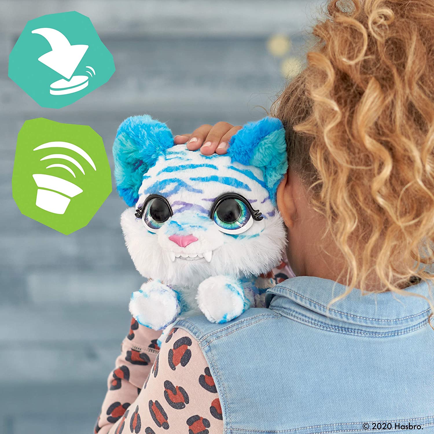 Интерактивный саблезубый тигр FurReal Friends North The Sabertooth Kitty Hasbro (E9587) - Зображення 5