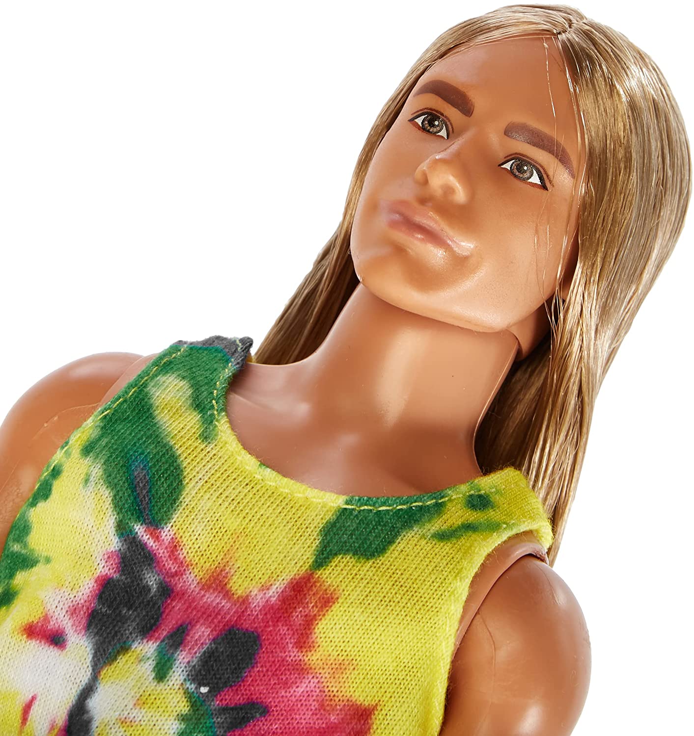 Кукла Барби Кен с длинными волосами Barbie Ken Fashionistas Doll with Long Blonde Hair (GHW66) - Зображення 9