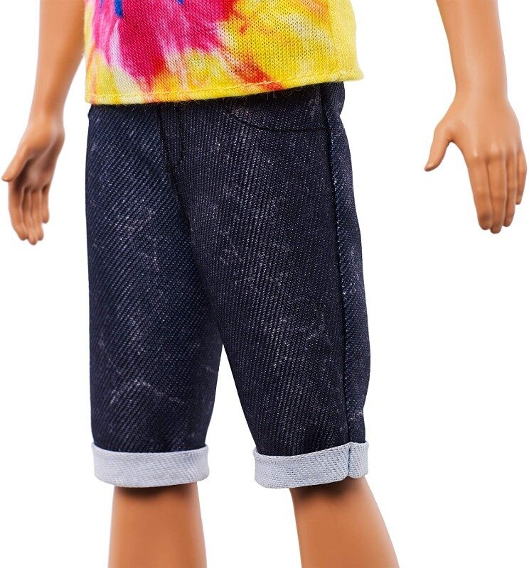 Кукла Барби Кен с длинными волосами Barbie Ken Fashionistas Doll with Long Blonde Hair (GHW66) - Зображення 6