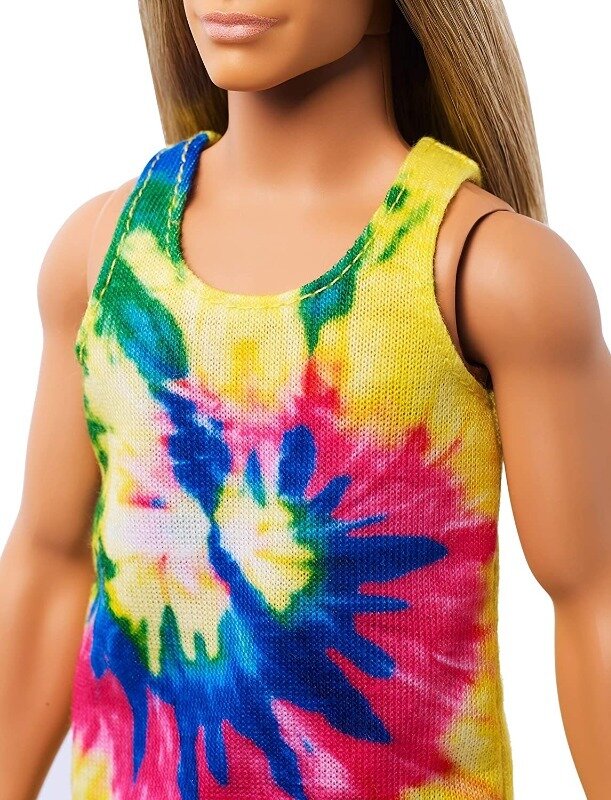 Кукла Барби Кен с длинными волосами Barbie Ken Fashionistas Doll with Long Blonde Hair (GHW66) - Зображення 5