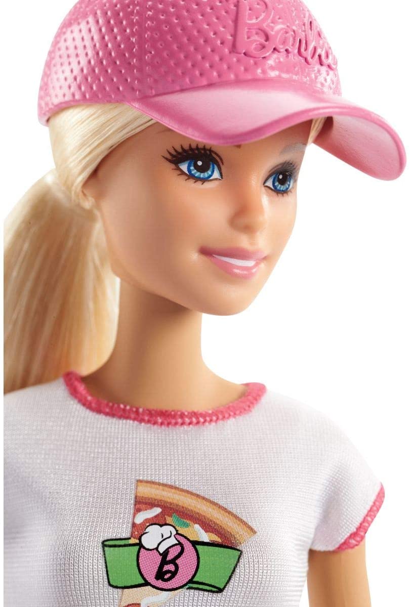 Кукла Барби Шеф Повар Пицца Пиццерия Печь Блондинка Barbie Pizza Chef Doll Blonde (FHR09) - Зображення 8