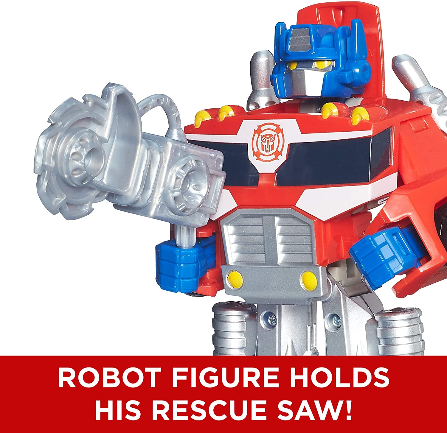 Трансформер Transformers Optimus Prime Rescue Bots Energize Playskool Heroes Рятівники Оптимус Прайм (A2767) - Зображення 4