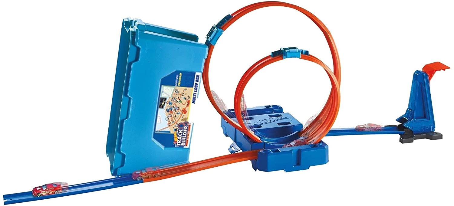 Трек Хот Вилс Петля 3 в 1 Hot Wheels Track Builder Multi Loop Box (GWT43)