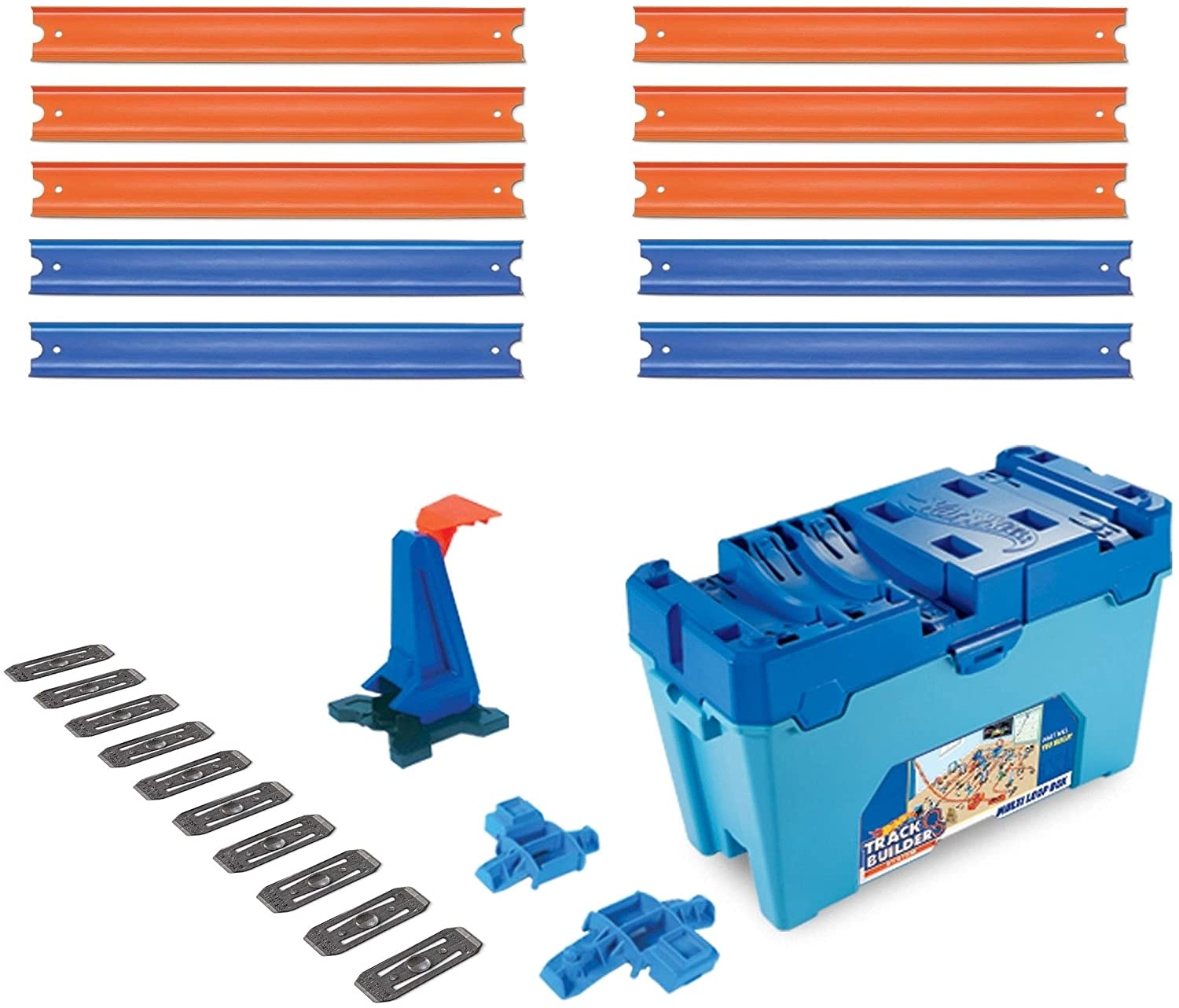 Трек Хот Вилс Петля 3 в 1 Hot Wheels Track Builder Multi Loop Box (GWT43) - Зображення 6